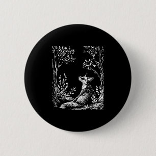 Cottagecore Forestcore Goblincore Bos Woud Ronde Button 5,7 Cm