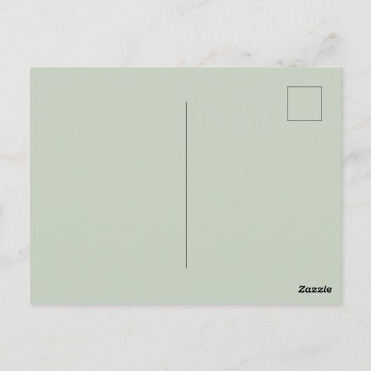 Cottagecore Fox Briefkaart (Achterkant)