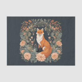 Cottagecore Fox Decoupage Tissuepapier