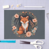 Cottagecore Fox Decoupage Tissuepapier (Craft)