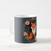 Cottagecore Fox Koffiemok (Voorkant links)