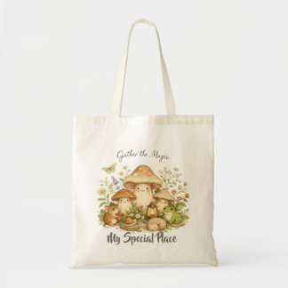 Cottagecore Friends Personalized Tote Bag