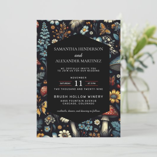 Cottagecore Garden Kaart (Staand voorkant)