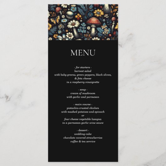 Cottagecore Garden Menu (Voorkant)