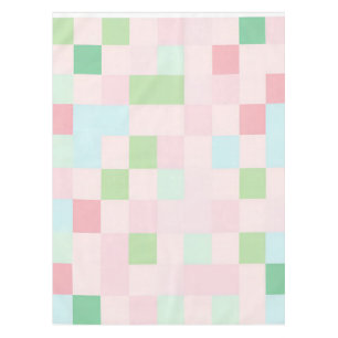 CottageCore Geruit Pastel Spring Dining Tafelkleed