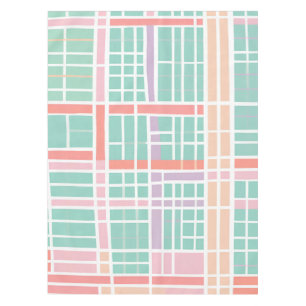 CottageCore Geruit Pastel Spring Dining Tafelkleed