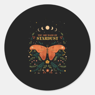 Cottagecore Goblincore Academische Esthetiek Goth Ronde Sticker