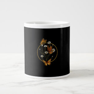 Cottagecore Goblincore Fairycore Grafische Bloem B Grote Koffiekop