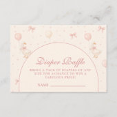 Cottagecore Goose Garden Diapper Raffle Informatiekaartje (Voorkant)