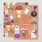 Cottagecore Halloween Ghouls Kaart (Voorkant / Achterkant)