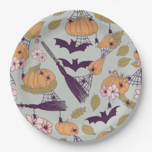 Cottagecore Halloween Papieren Bordje