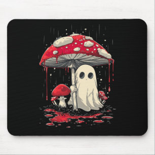 Cottagecore Halloween Shirt Ghost Mushroom Spooky Muismat