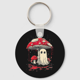 Cottagecore Halloween T-shirt Geest Paddenstoel Gr Sleutelhanger