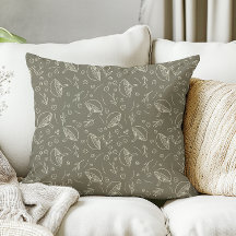 Cottagecore Hand getrokken champignons eikels Wood