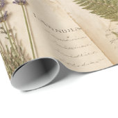 Cottagecore Herbarium Wrap Cadeaupapier (Rol Hoek)