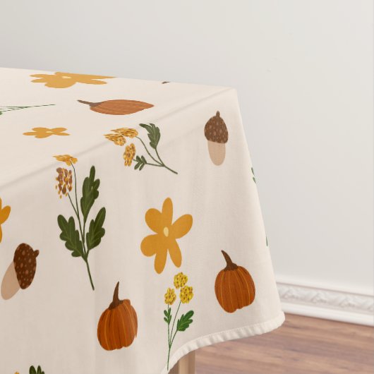 Cottagecore Herfstpatroon Tafelkleed (Voorbeeld)