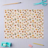 Cottagecore Herfstpatroon Tissuepapier (Craft)