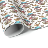 Cottagecore-inpakpapier Cadeaupapier (Rol Hoek)