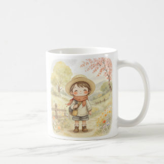 Cottagecore Jongens Koffiemok – Kind_Ones Stijl