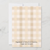 Cottagecore Keuken Bruidsuitnodiging Kaart (Achterkant)