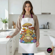 Cottagecore Kikker Bloemen Paddenstoelen Horloge