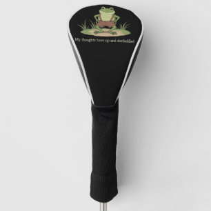 Cottagecore Kikker Wegrennen Grappig Sarcasme Golfheadcover