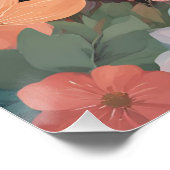 Cottagecore Knuffel Wasbeer Perfect Poster (Hoek)