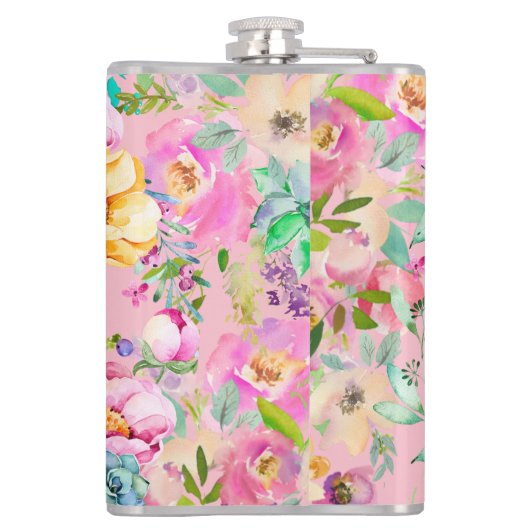 Cottagecore kolibrie heupfles (Achterkant)