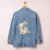 Cottagecore Konijn Charme Denim Jacket (Hangar)