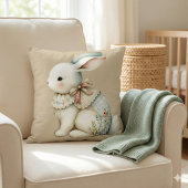 Cottagecore Konijn Charme Kussen