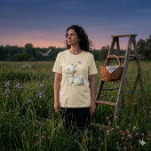 Cottagecore Konijn Charme T-shirt