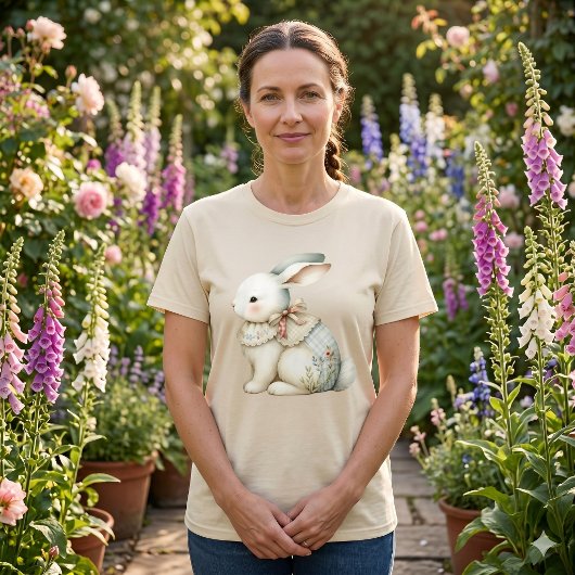 Cottagecore Konijn Charme T-shirt