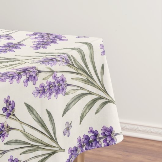 Cottagecore Lavendel Takje Botanisch Tafelkleed (Voorbeeld)