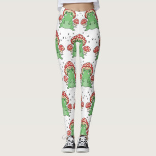 Cottagecore Leuke pad en paddenstoelen Leggings
