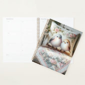 Cottagecore Liefdesvogel Bloemendeken Scene Planner (Display)