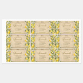 Cottagecore Limoncello Fleslabel Sticker (Vel)