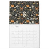 Cottagecore Maandelijkse kalender (Mar 2026)