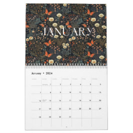 Cottagecore Maandelijkse kalender