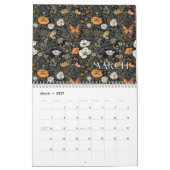 Cottagecore Maandelijkse kalender (Mar 2027)