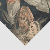 Cottagecore Maanvlinder Kruiden Apotheek Tissuepapier (Detail)