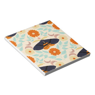 Cottagecore Motief Kunst Retro Bloemendesign Notitieblok