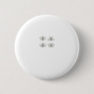 Cottagecore Motten Klassiek Ronde Button 5,7 Cm