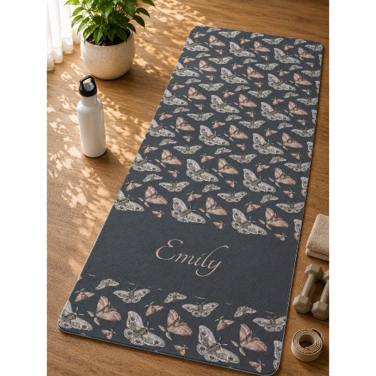 Cottagecore Motvlinderpatroon Yogamat