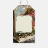 Cottagecore Mushroom Fairy House Cadeaulabel (Achterkant)