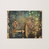 Cottagecore Mushroom Fairy Lights Legpuzzel (Horizontaal)