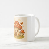 Cottagecore mushroom mug koffiemok (Voorkant rechts)