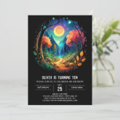 Cottagecore Mystieke Brushwood Verjaardag Kaart (Staand voorkant)