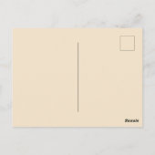 Cottagecore Owl Briefkaart (Achterkant)