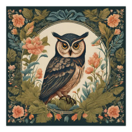 Cottagecore Owl Perfect Poster