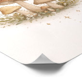 Cottagecore Paddenstoel Muurkunst – Poster (Hoek)